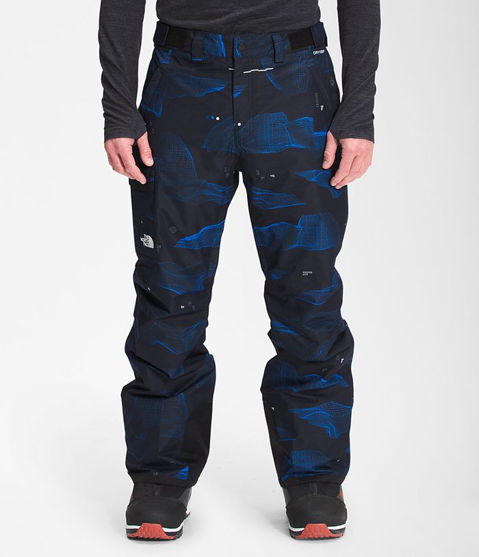 The North Face Mens Snow Pants Freedom Insulated 107EYTRSM - Navy